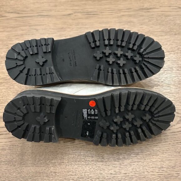 & Other Stories Platform Leather Croc Oxfords - Picture 10 of 16